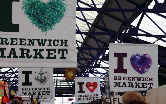 マーケットのPOP